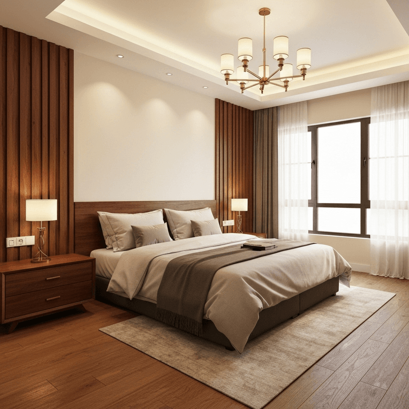 Luxury modern bedroom